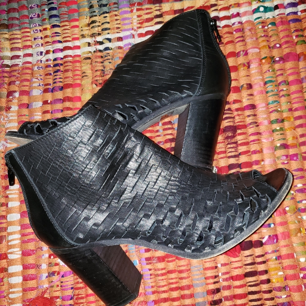 PIAMPIANA Made in Italy Peep Toe